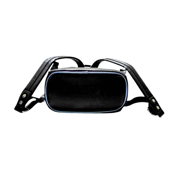 DISNEY PARKS x LOUNGEFLY Mini Backpack Black Blue Disneyland Resort Icons Bag - Picture 9 of 16